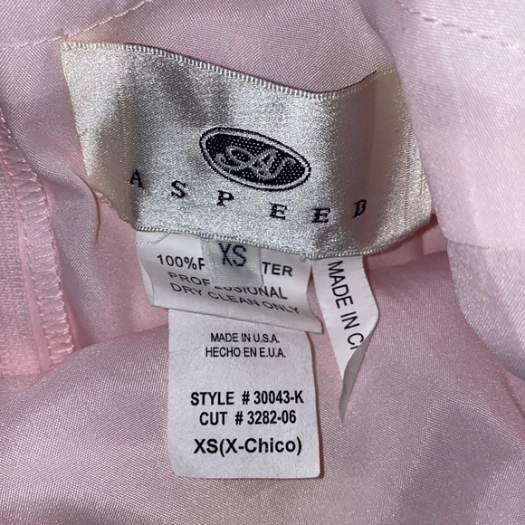 Aspeed blush pink prom dress  with shawl Sz Xs New - Picture 4 of 16
